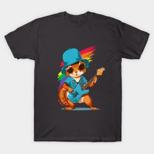 Squirrel guitarist T-Shirt